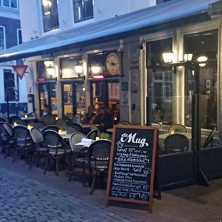 Cafe Restaurant Hotel De Mug Middelburg Exterior foto